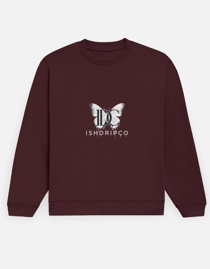 “IDC Drip Butterfly Unisex Premium Sweatshirt – ISHDRIPCO"