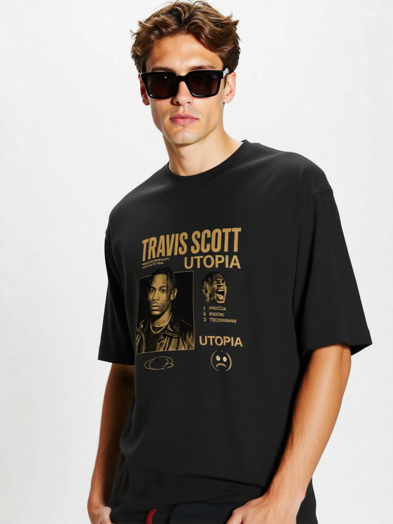 TRAVIS SCOTT UTOPIA Oversized T-Shirt - STREETWEAR EDITION