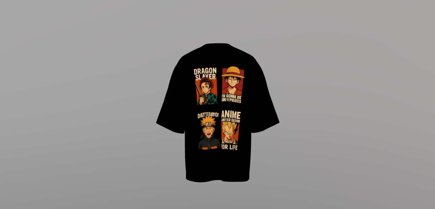 Ultimate Anime Heroes T-Shirt - Anime Edition